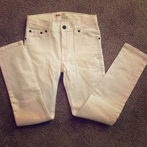 Boy’s Levi’s 510 brand new! white pants